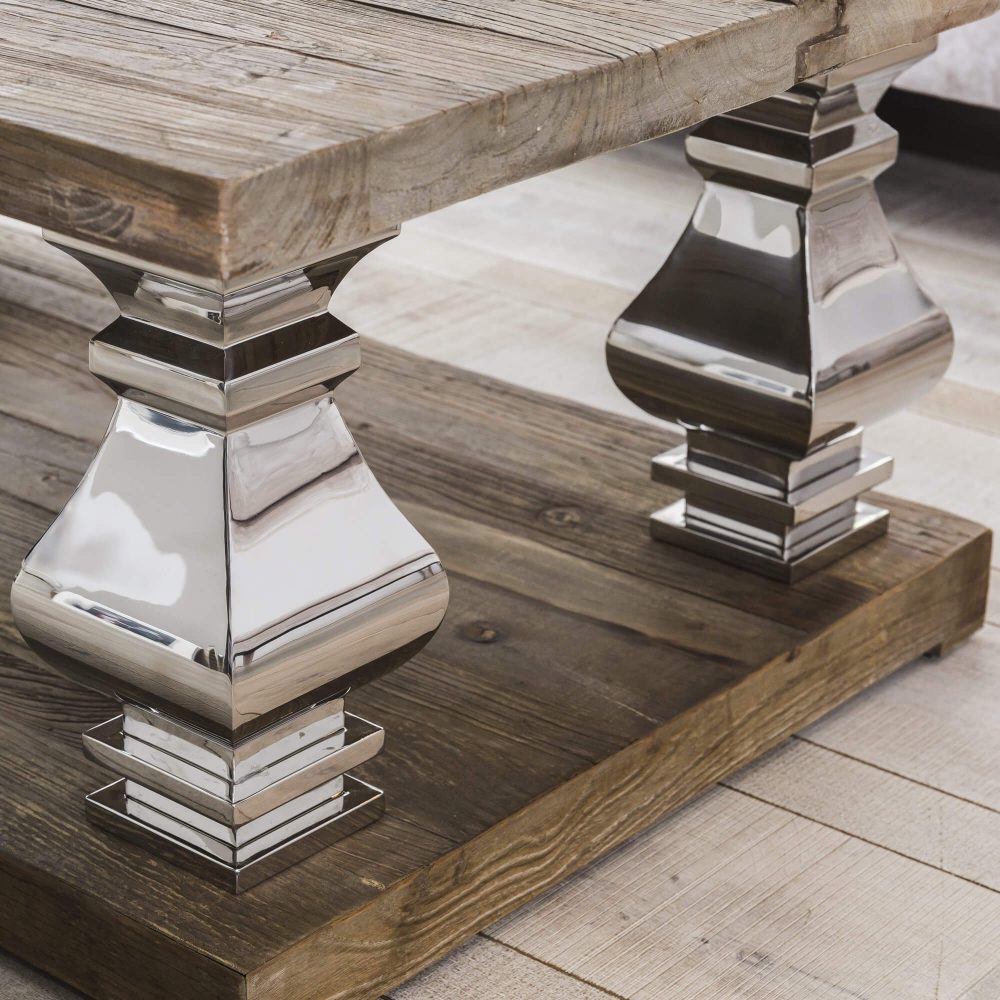 Aspen Reclaimed Elm Coffee Table - Image 3