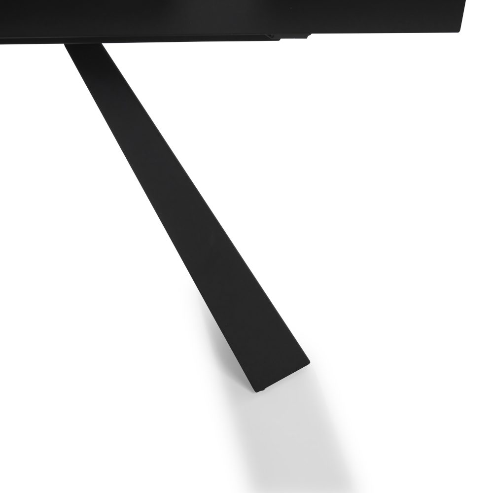 1.6m-2.1m - Casa White Ceramic Extending Dining Table - Image 20