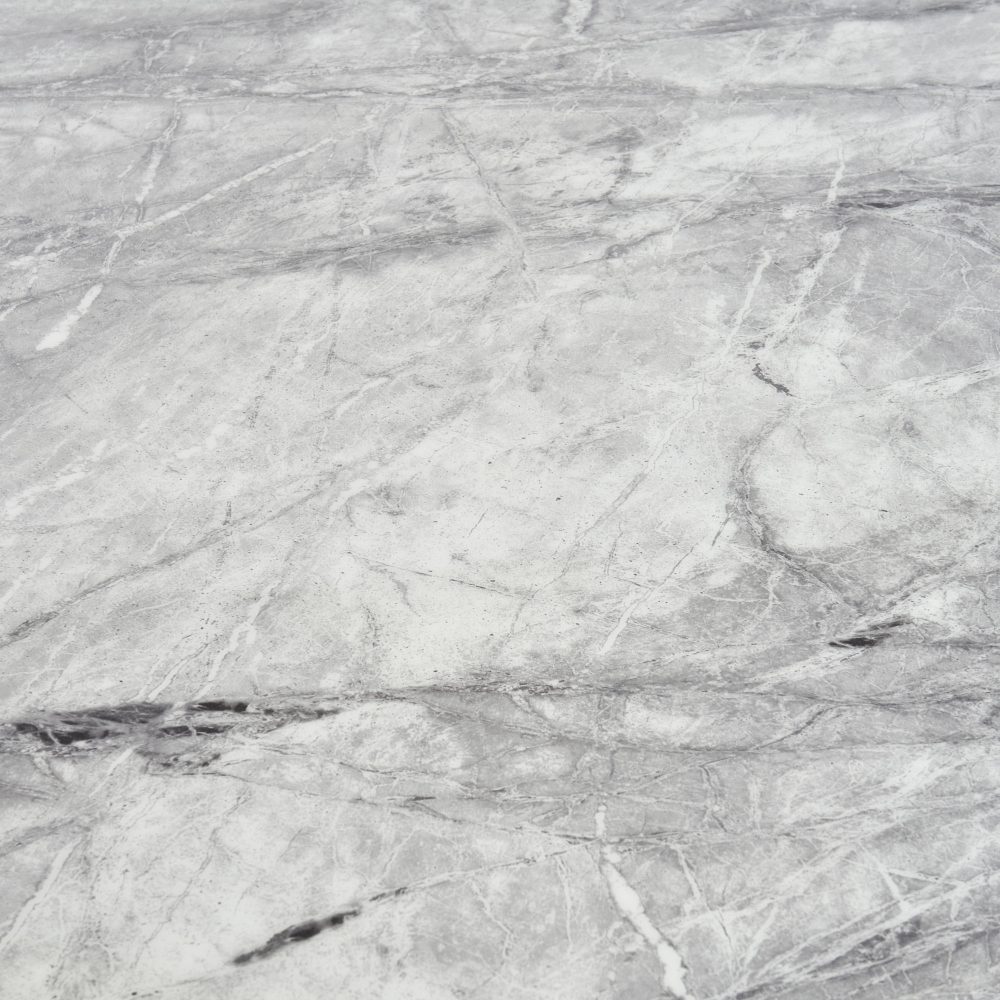 Small Louis 1.06m Round Dining Table - Grey Marble - Image 4