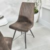 Hudson Faux Leather Dining Chair - Image 4