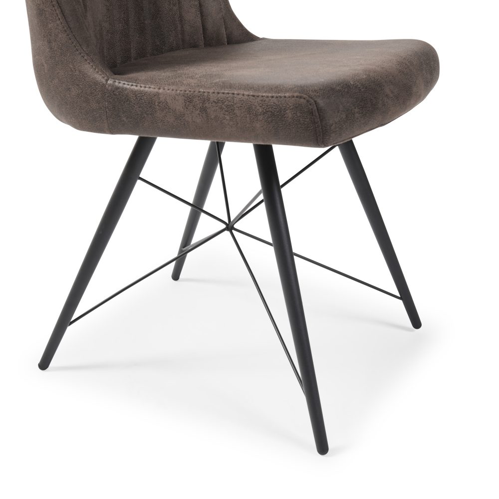 Hudson Faux Leather Dining Chair - Image 13