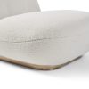 Boucle Cloud Pacha Lounge Chair - Gold Base - Image 13