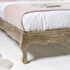 Eloise Limed Ash Upholstered Low Foot Board Bed - Double Size - Image 6