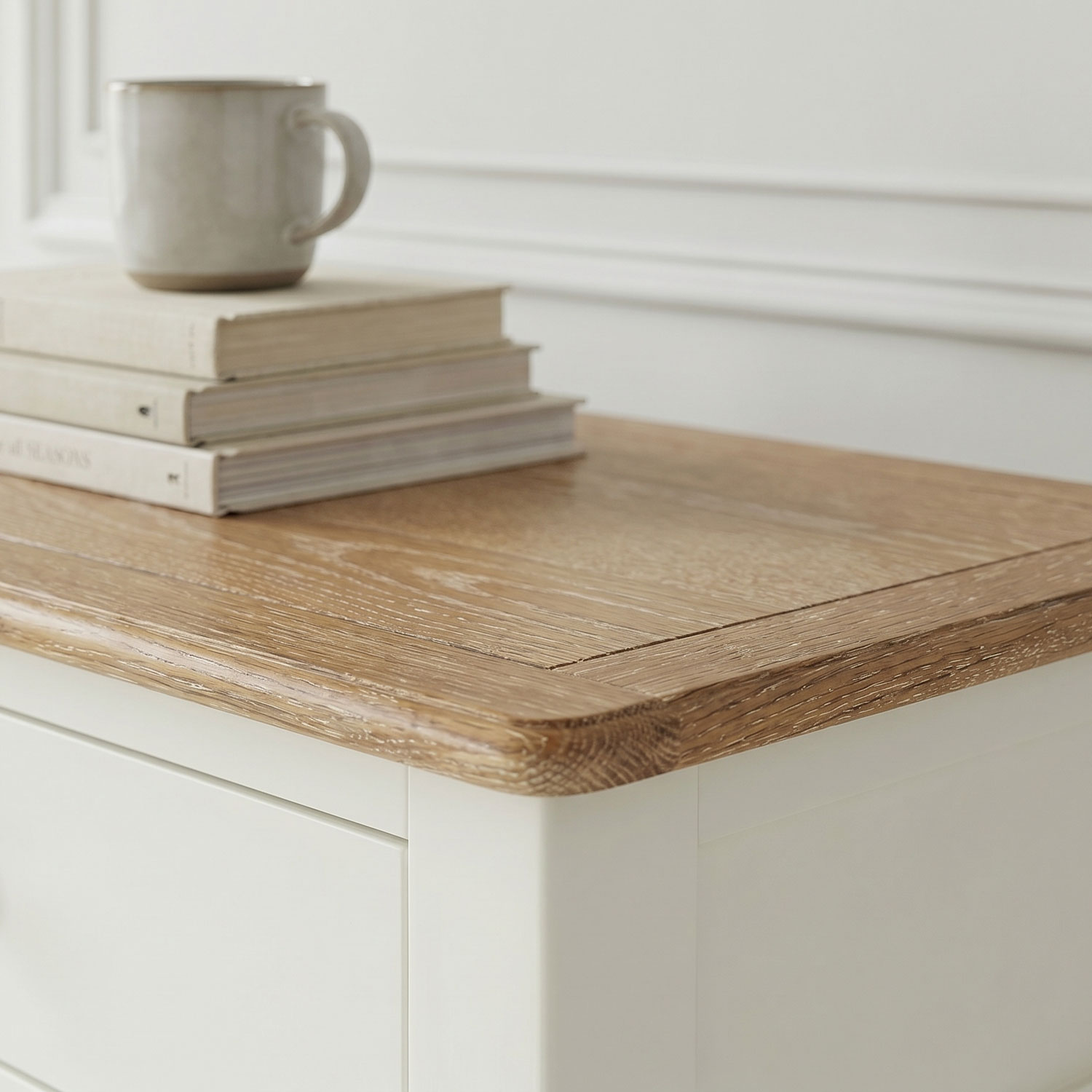 Lille French Chalk white Console Table - Image 2