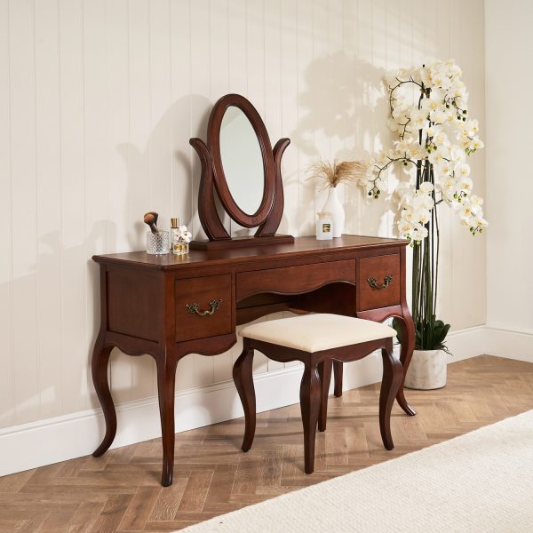 Lille French Mahogany Dressing Table