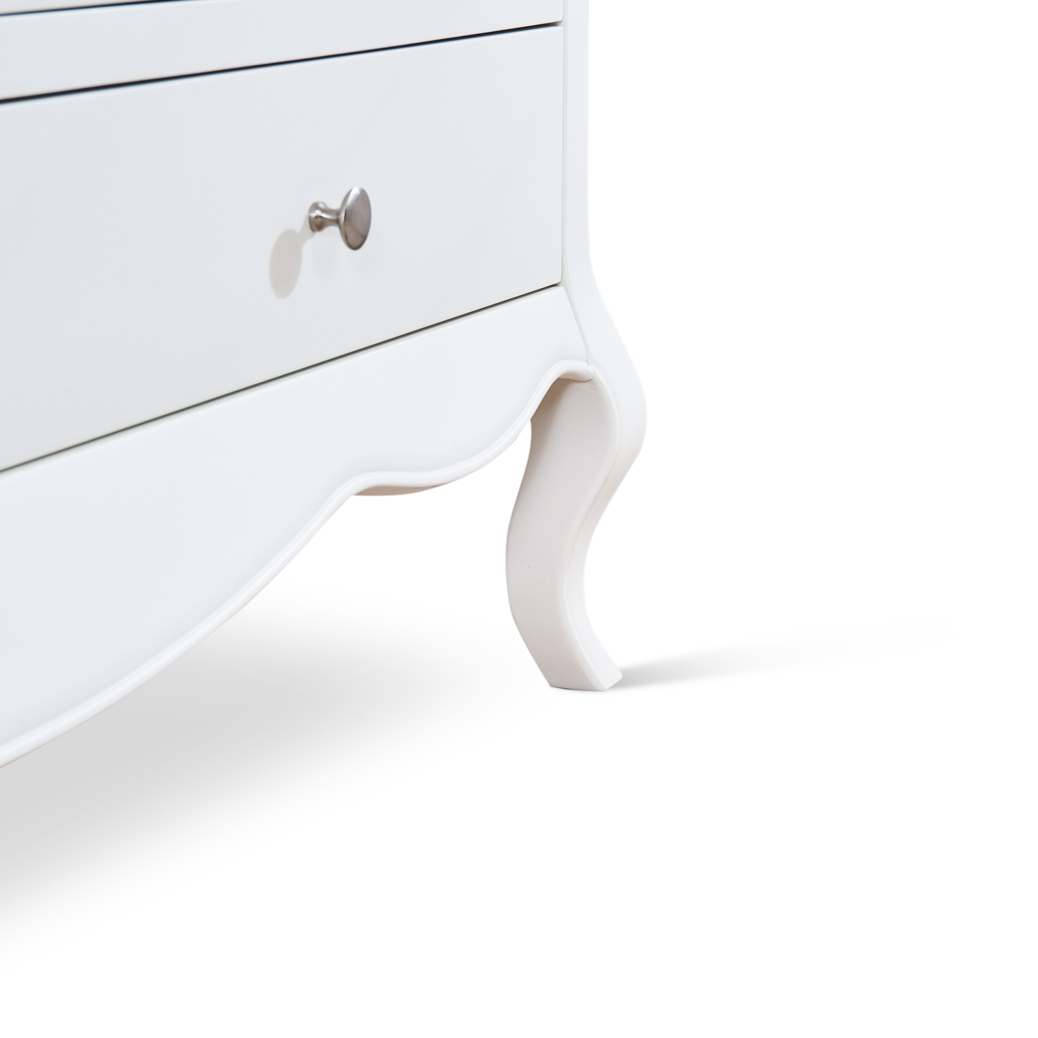 Lille French Chalk White 6 Drawer Wide Chest - Image 5