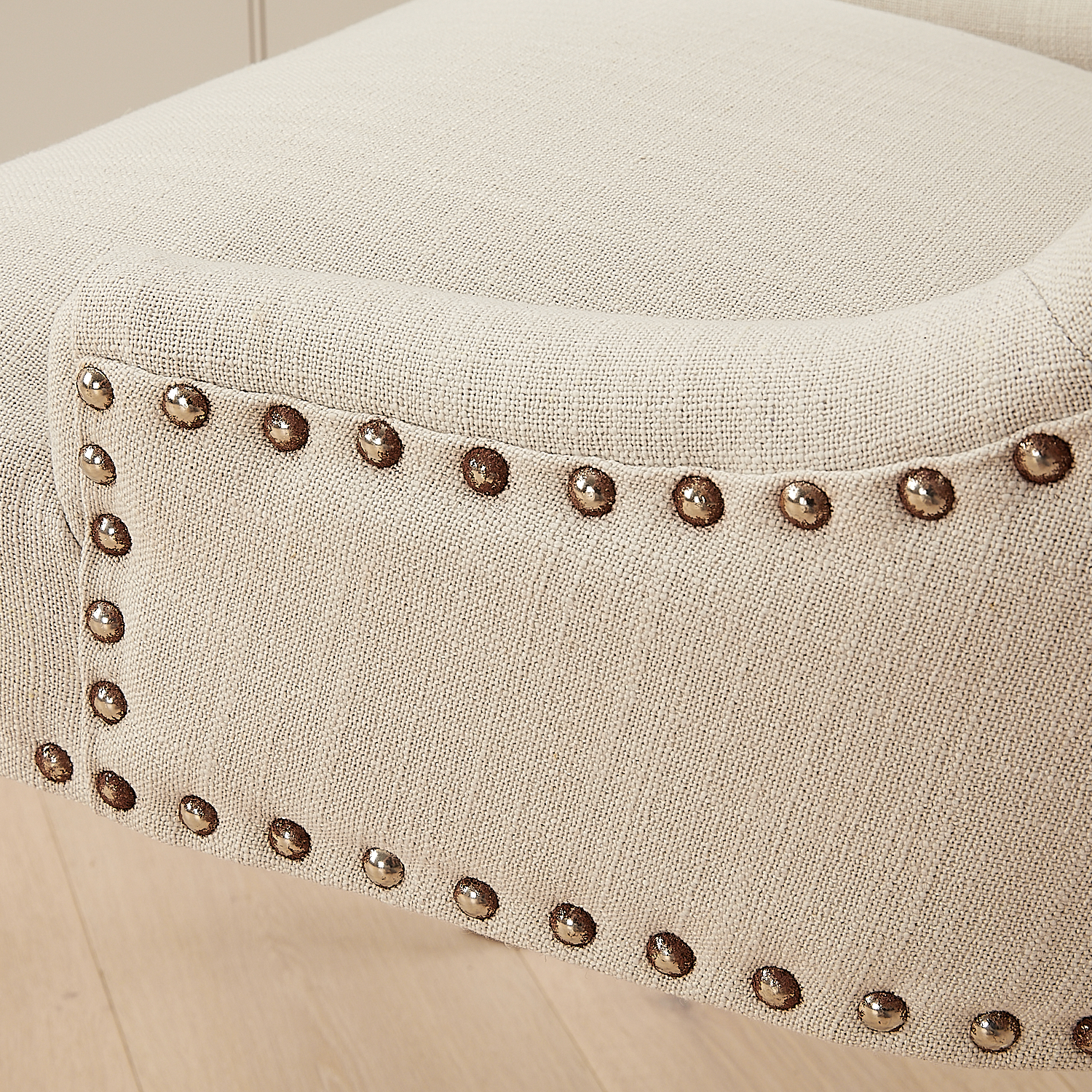Knightsbridge Linen Wing Back Dining Chair – Second - Image 7