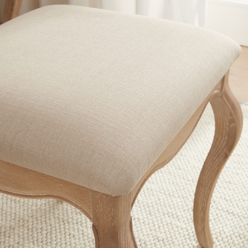 Lille French Limed Oak Dressing Table Set - Image 9