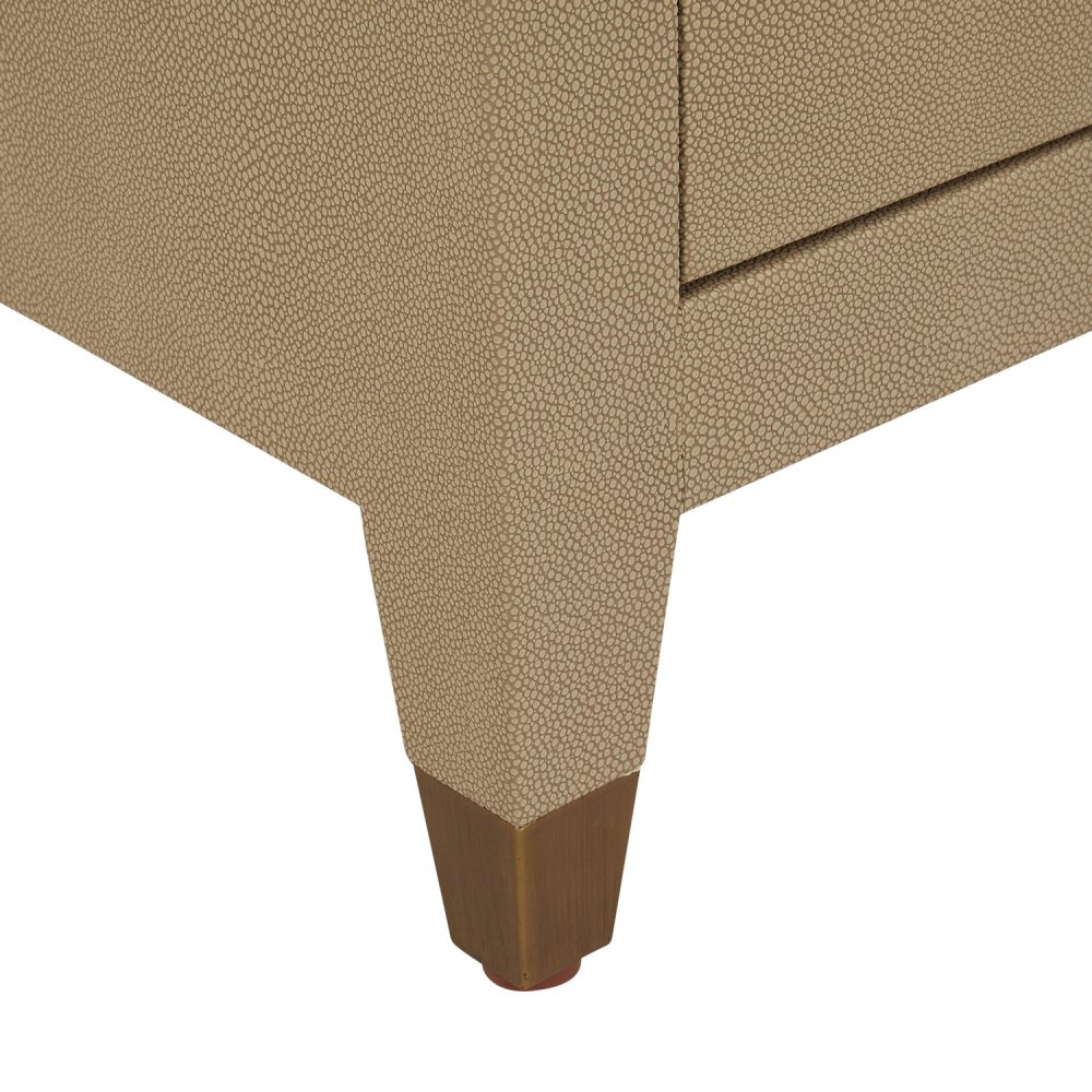 Richmond Shagreen Two Drawer Chest - Cabinet - Image 11