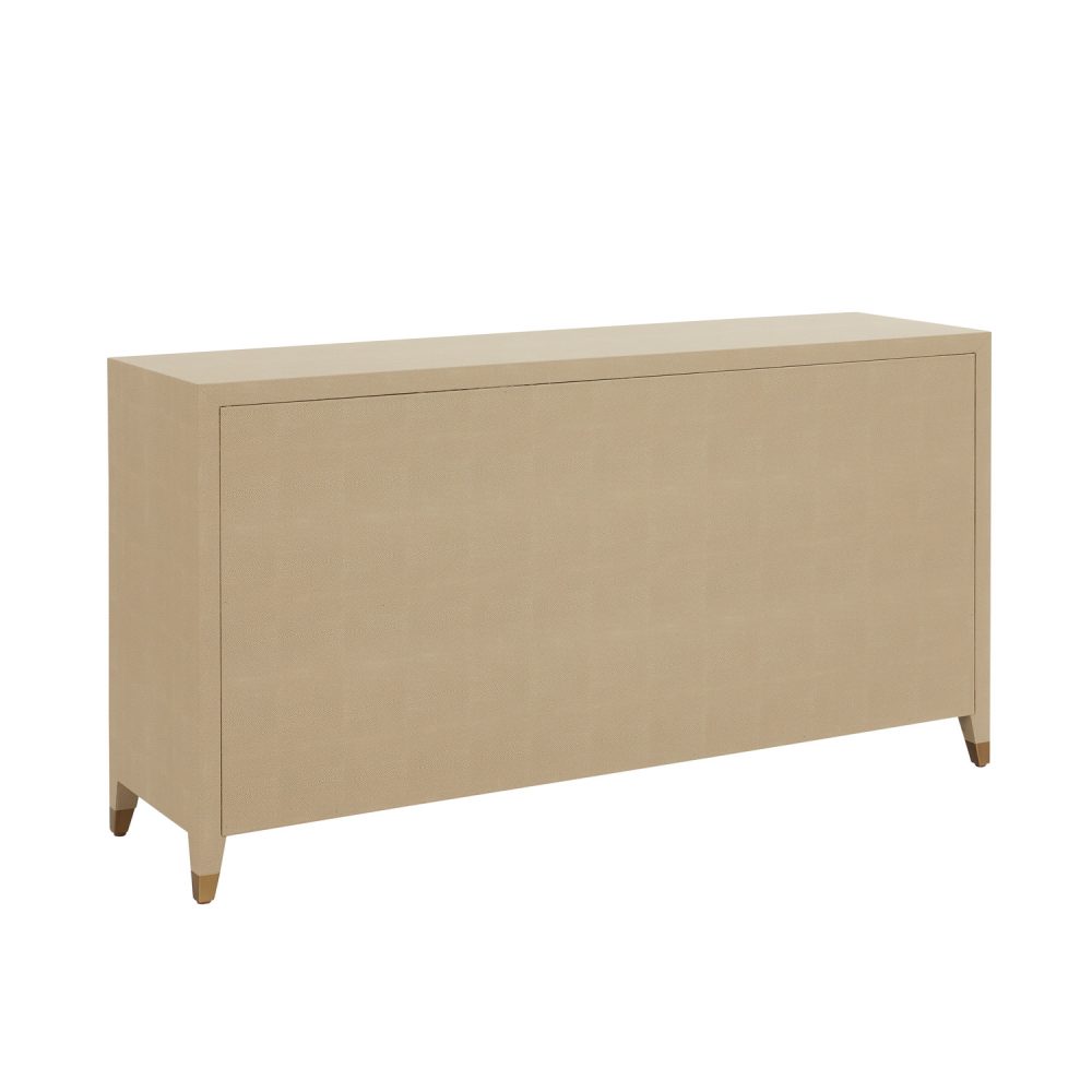 Richmond Large Shagreen Three Door Sideboard - Image 5