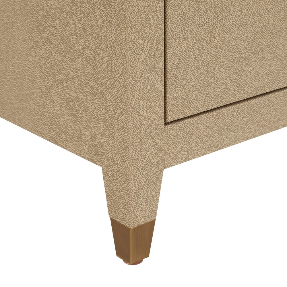 Richmond Large Shagreen Three Door Sideboard - Image 8
