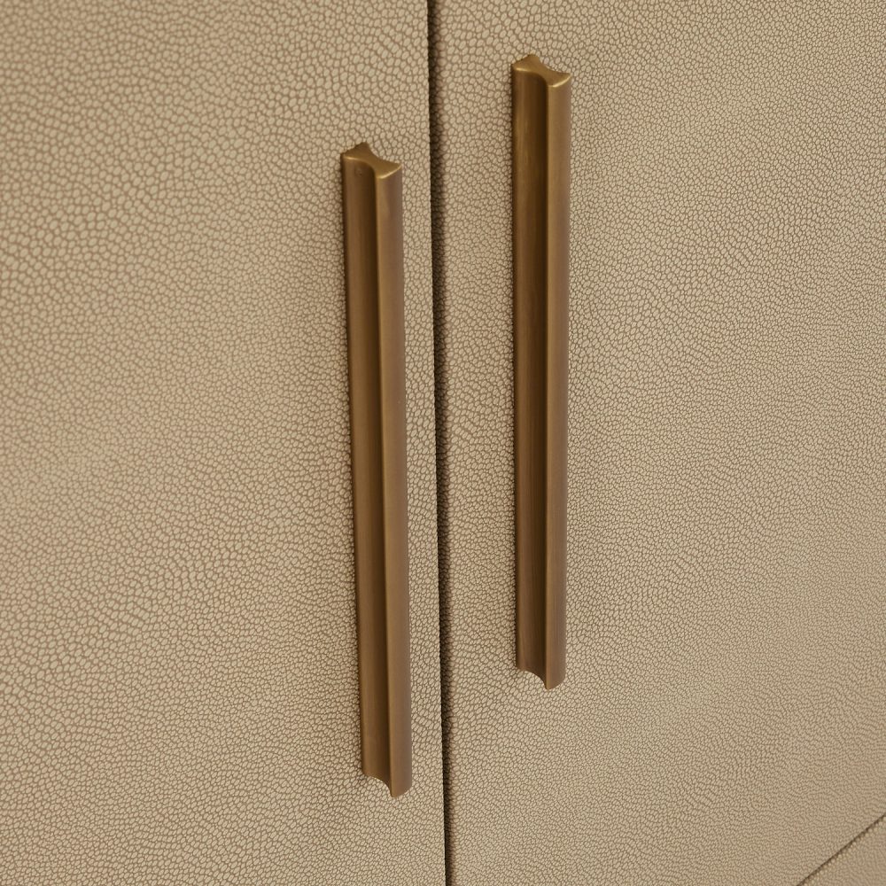 Richmond Large Shagreen Three Door Sideboard - Image 10