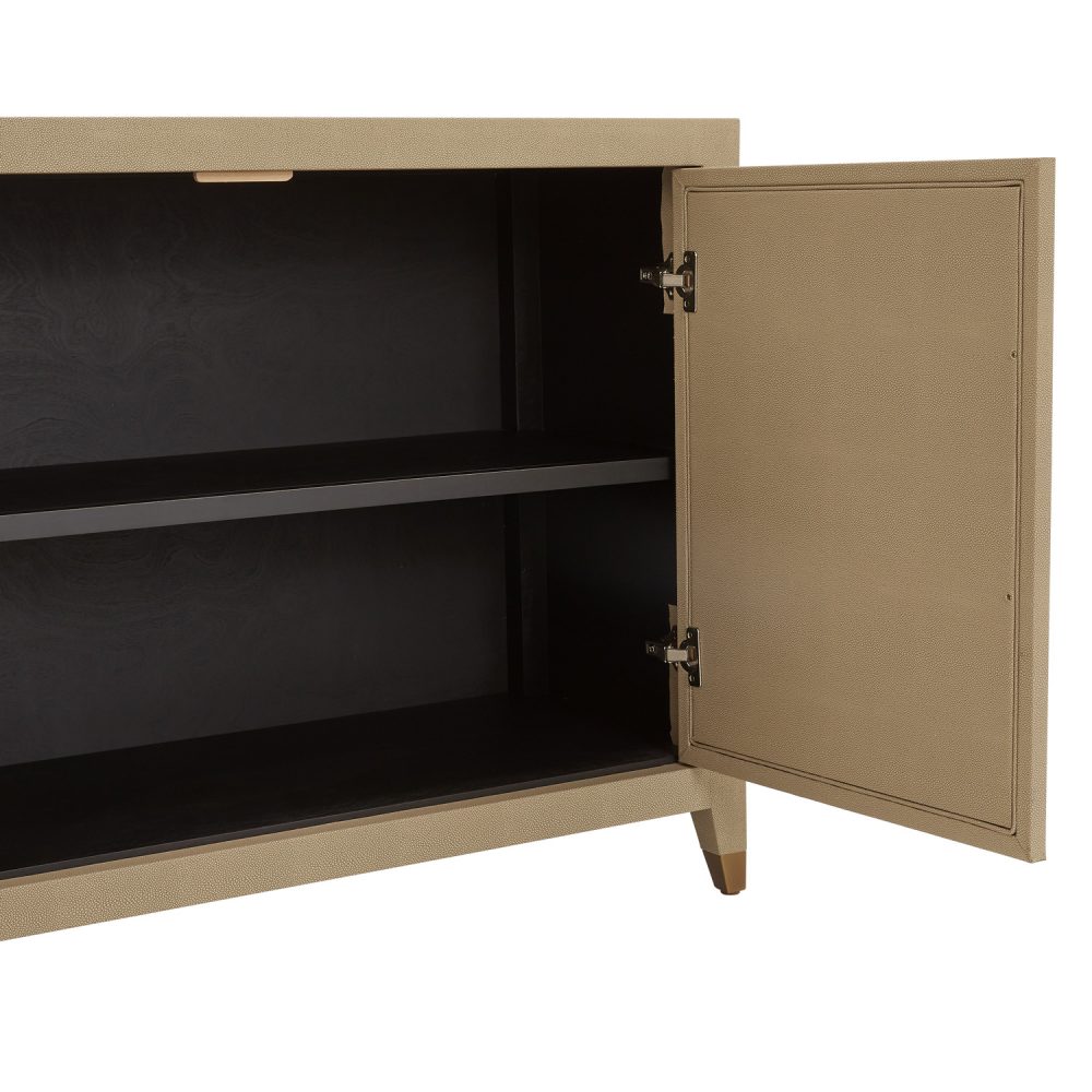 Richmond Shagreen Two Door Sideboard - Image 9